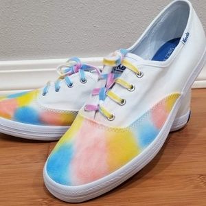 Women's Keds Ortholite Custom Tie-dye